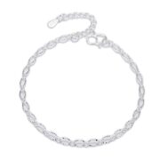 Embossed bracelet with female