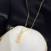 Female bamboo pendant necklace - Image 3