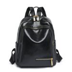 vintage soft leather backpack