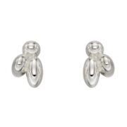 Flower Bud Stud Earrings