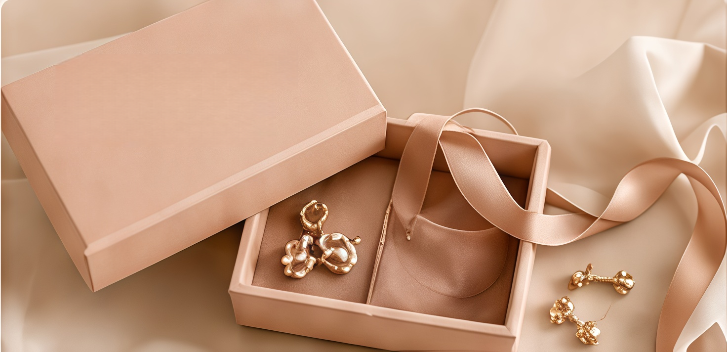 Beautifully packaged jewelry